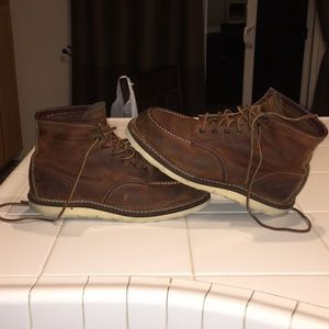 Red Wing Moc Toe Boot